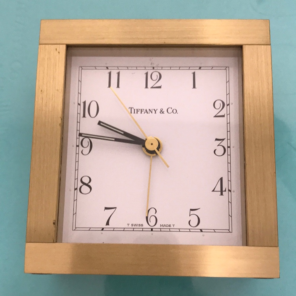 Tiffany & Co. vintage clock (does not work)